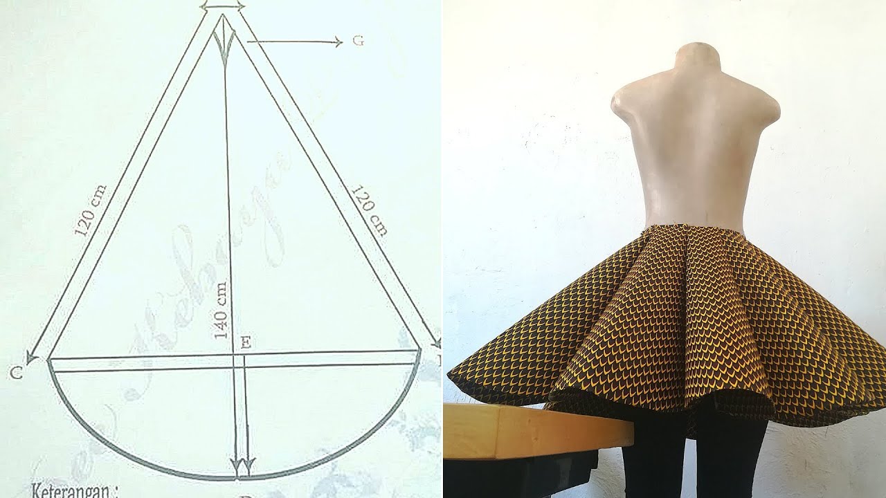 PANELED CIRCLE SKIRT PATTERN TUTORIAL [ CHICHI DESIGNS ]