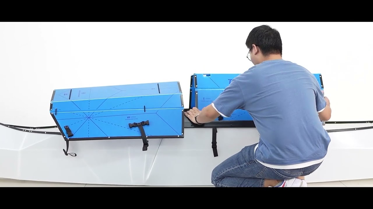 How to set up - Terravent K3 2-Seat Foldable Tandem Kayak