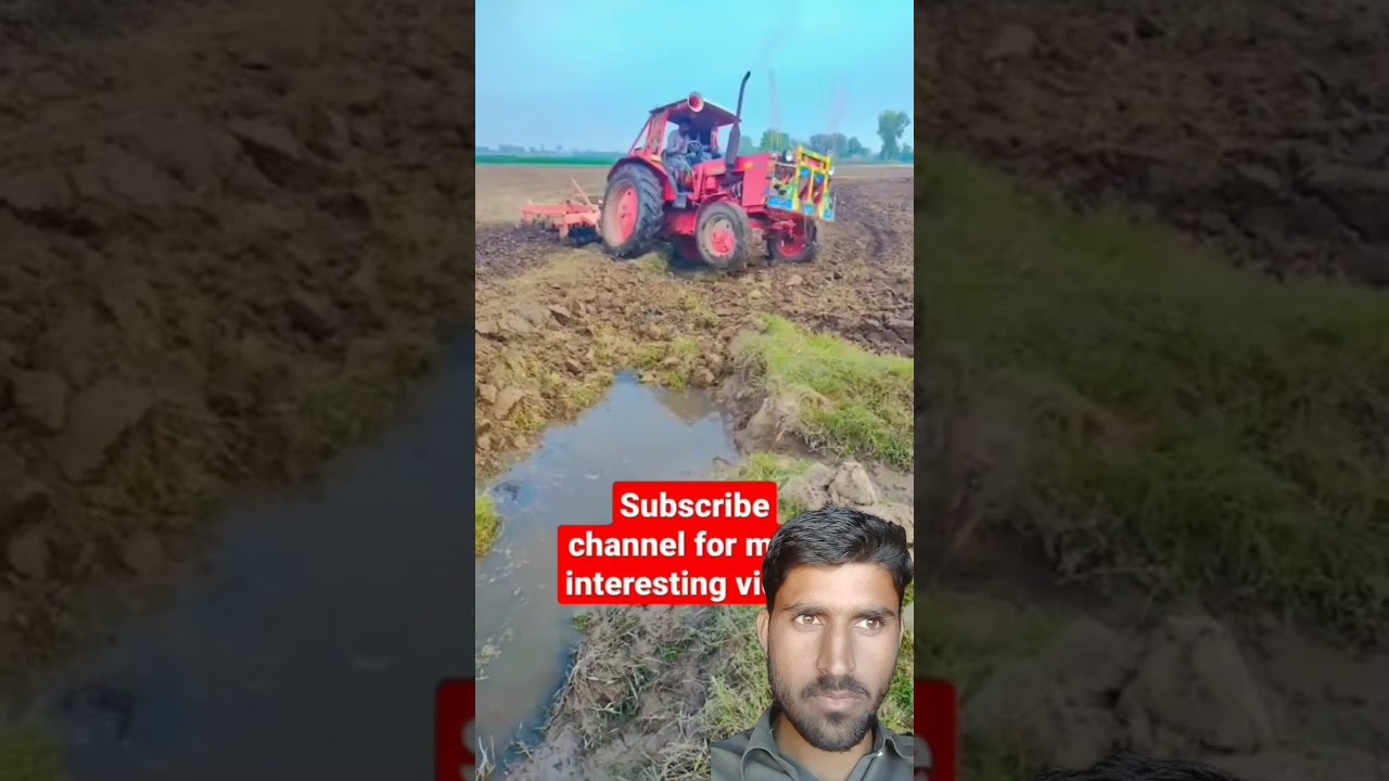 Belarus 510 performance on disk tractor hacks #music #automobile #farmtrac45x #viralvideo