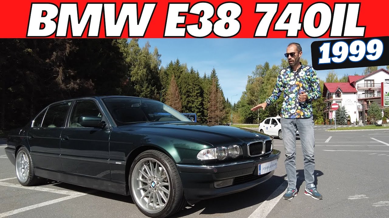 Mașina cu 2 telefoane, fax si televizor - BMW E38 740iL din 1999