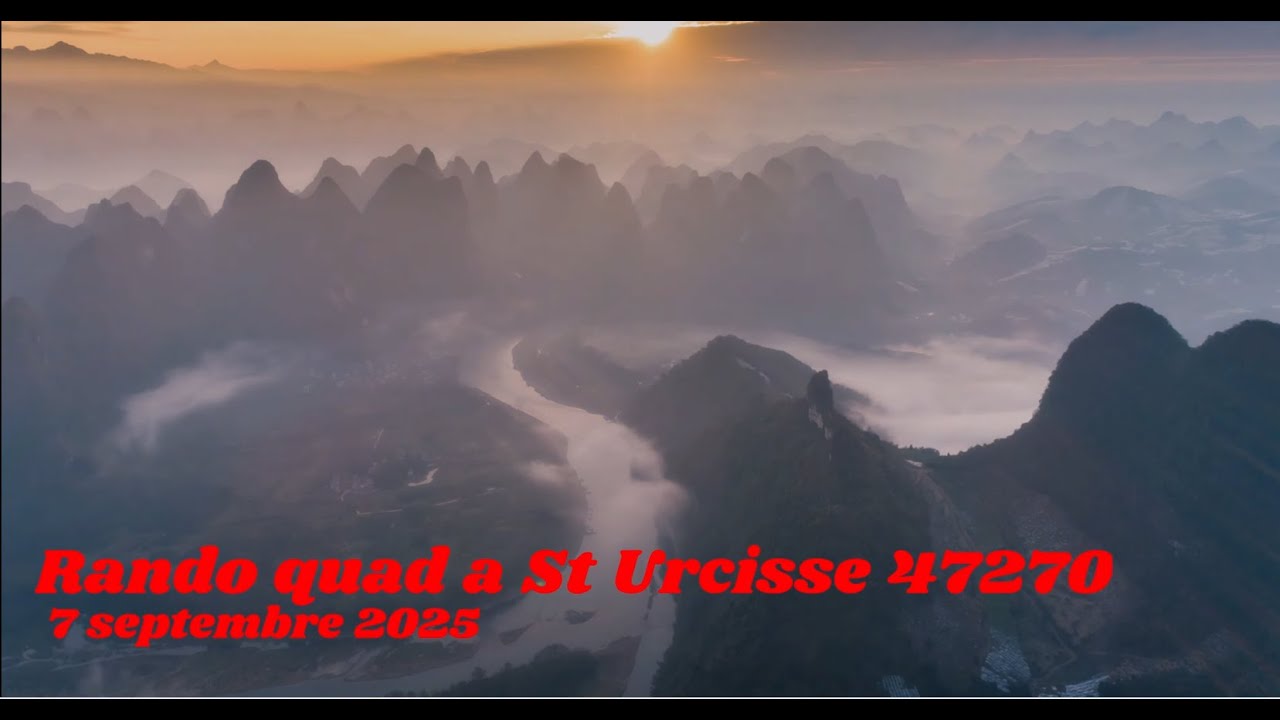 rando quad St Urcisse 47270 le 7 septembre 2025