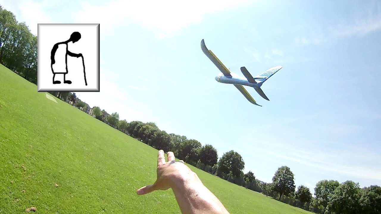 The Works £3 Foam Glider #03 trimming flights TEASER