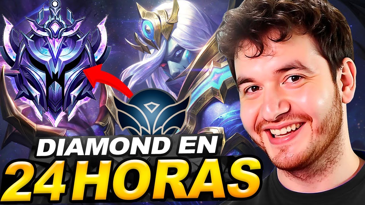SUBO DE UNRANKED - DIAMOND EN 24 Horas CON VLADIMIR!! | SB5 DIA #5