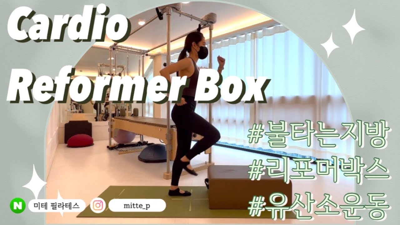 [미테 필라테스] 리포머 박스 유산소 | 그룹레슨에서 반응 좋은 | 필라테스 유산소 | 불타는 체지방🔥