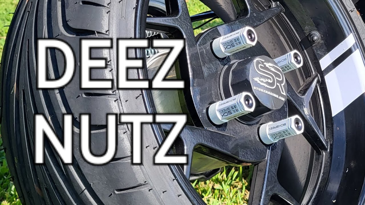 How to SickSpeed Spiked Lugnuts on a Maddog 50cc
