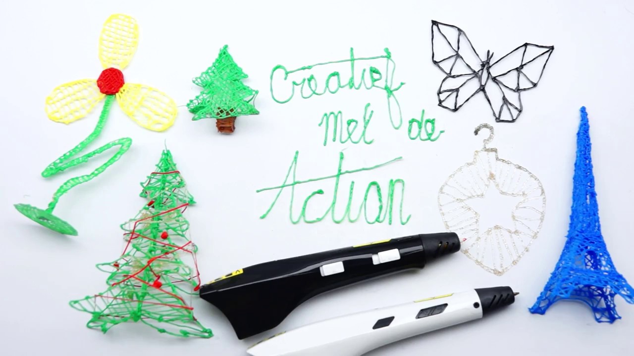 Unboxing en testen 3d pen van de Action