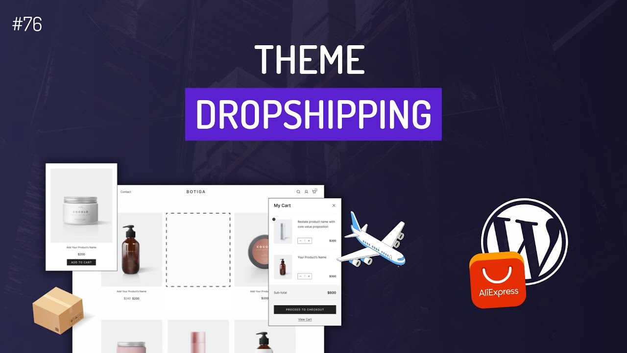 Le meilleur thème de Dropshipping WordPress en 2026 (GRATUIT)