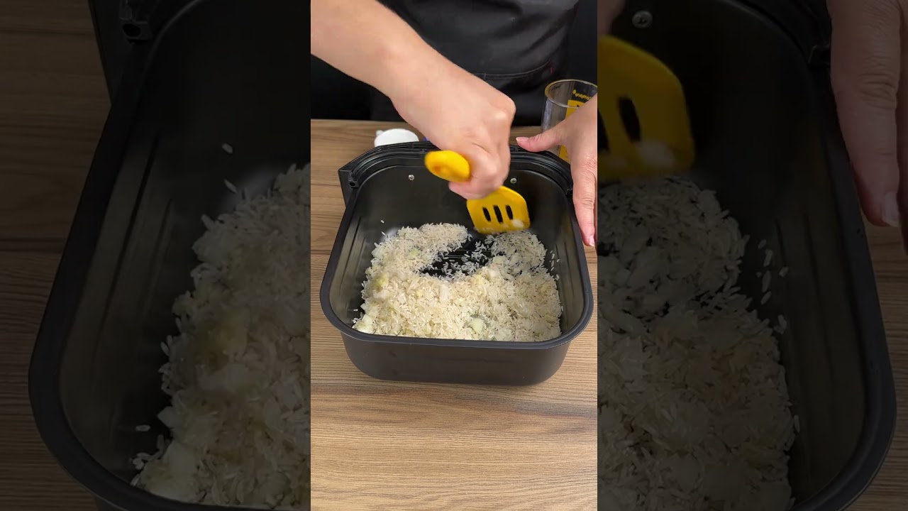 Rice now only if that's the case. Easy and quick in the Air Fryer!