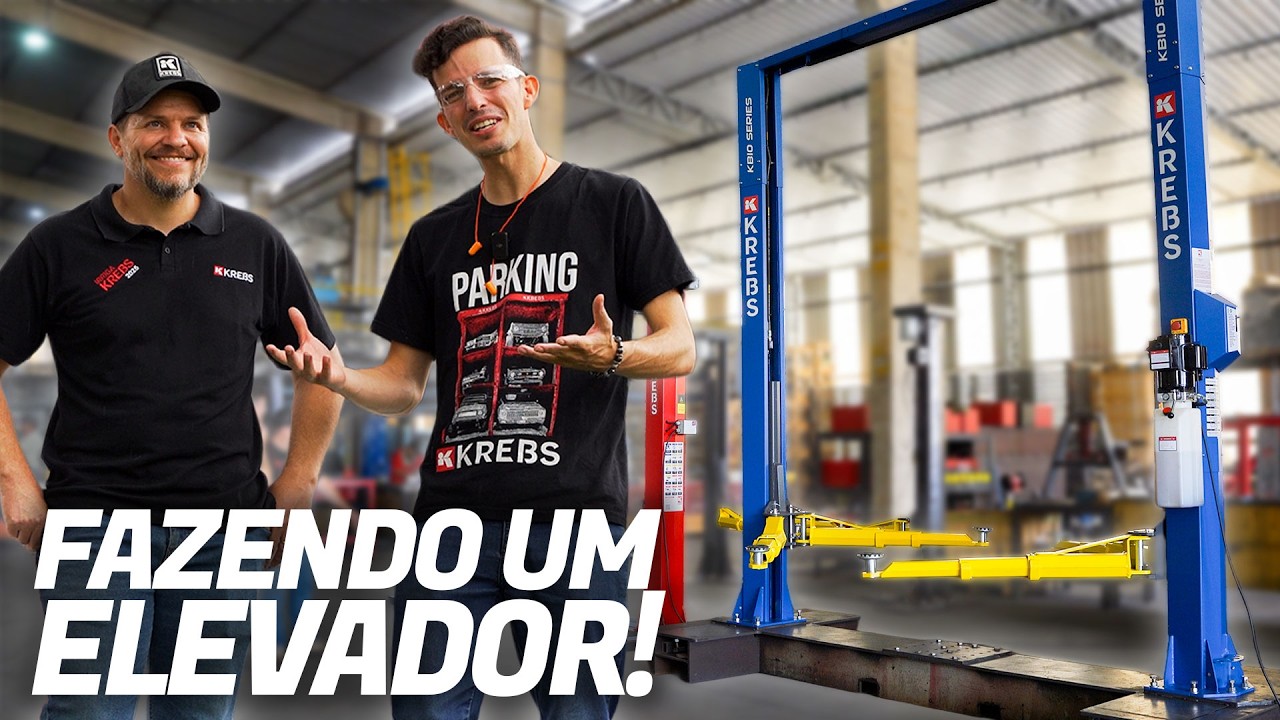 COMO É FEITO UM ELEVADOR? VISITAMOS A FÁBRICA DA KREBS PARA DESCOBRIR!