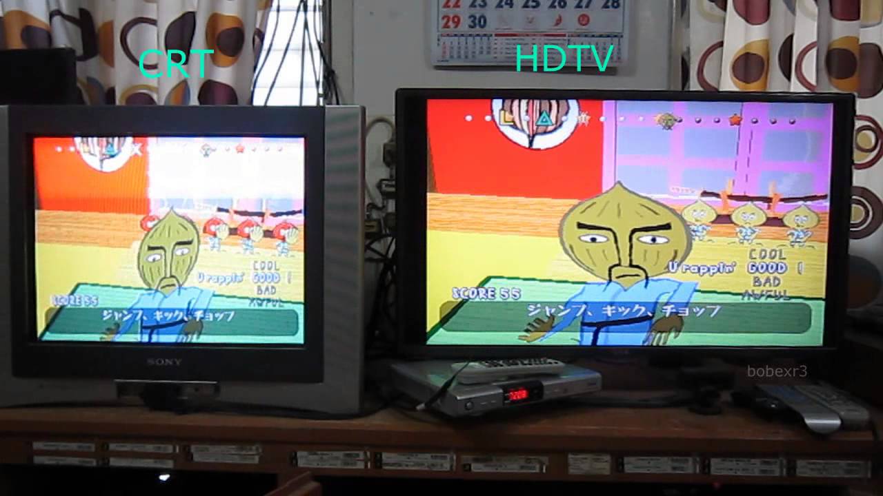HDTV vs CRT TV Input Lag