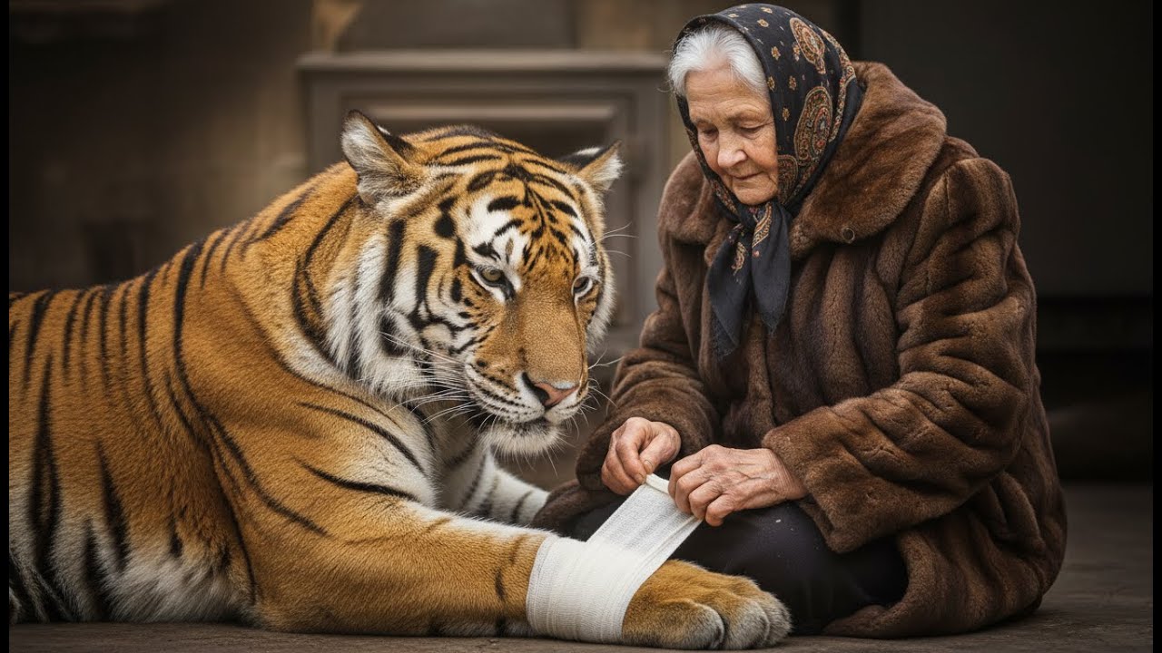 Two Years Ago She Saved a Tiger Cub - This Winter, That Tiger Returned Injured - Tiger Rescue❄️🐅