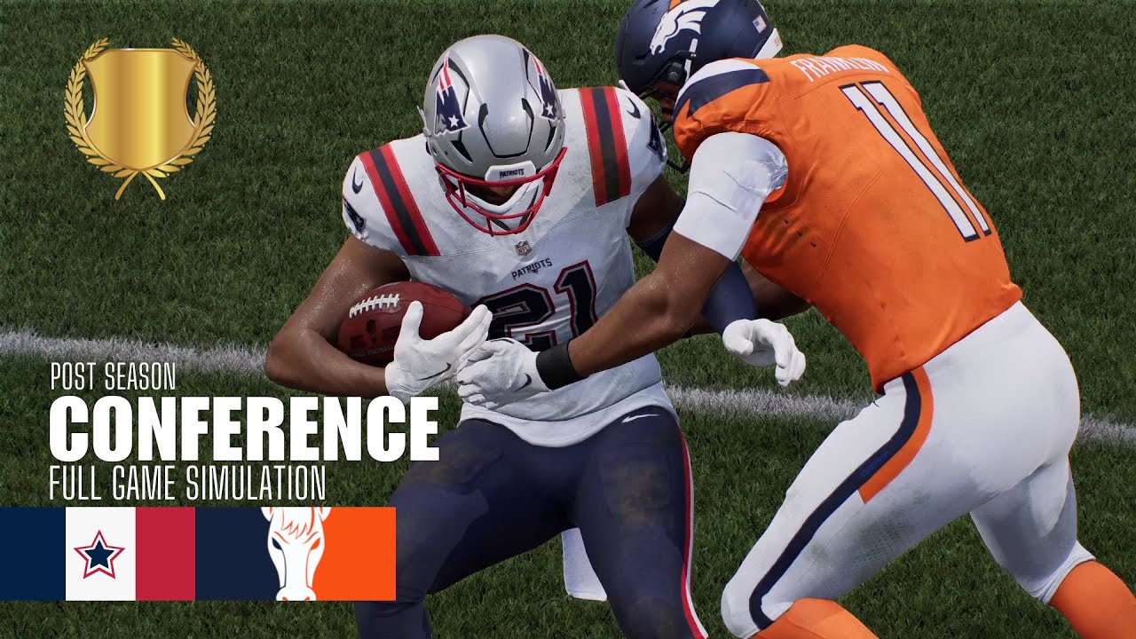 Patriots vs. Broncos | 2025 Season AFC Championship | Madden NFL 26 Simulation