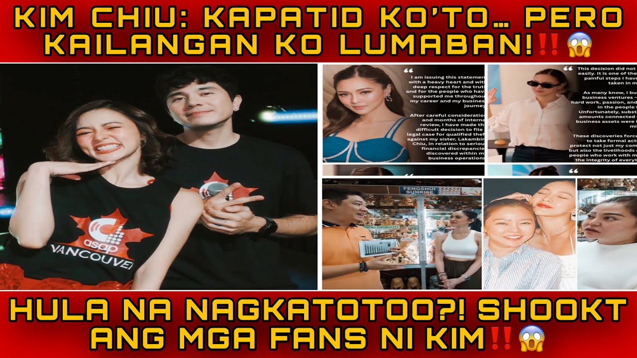 ANG SAKIT! KIM CHIU VS LAKAM CHIU‼️ KASO SA KAPATID, TUMUGMA SA LUMANG FENG SHUI VIDEO‼️😱