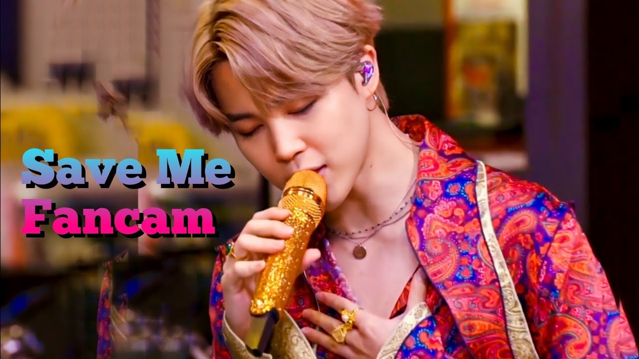 Jimin Save Me (Tiny Desk Fancam)