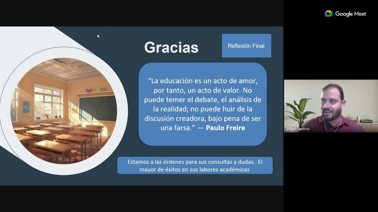 MAESTRÍA EN DOCENCIA SUPERIOR A25 (ÉTICA DEL EDUCADOR - EDGAR MEDINA) RECURRENTE