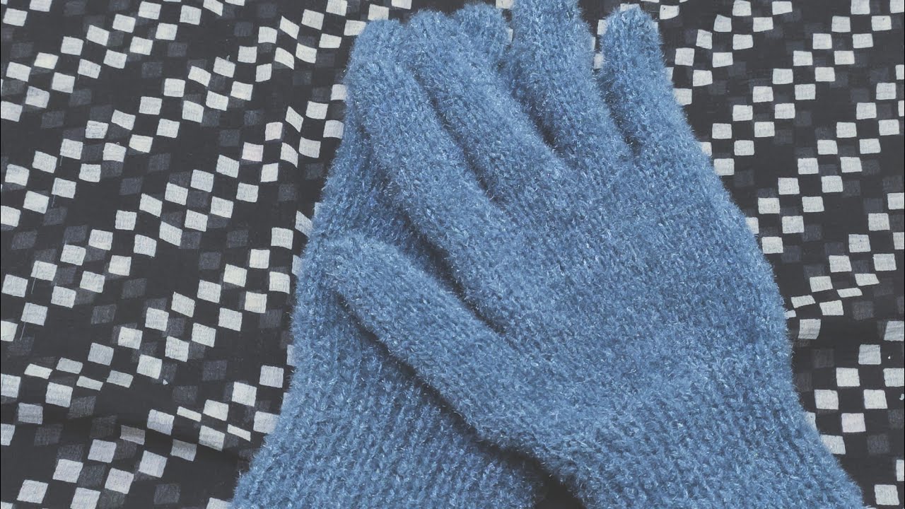 full size Gents gloves 🧤 in easy way. Biggeners bi aasani se bna sakti h