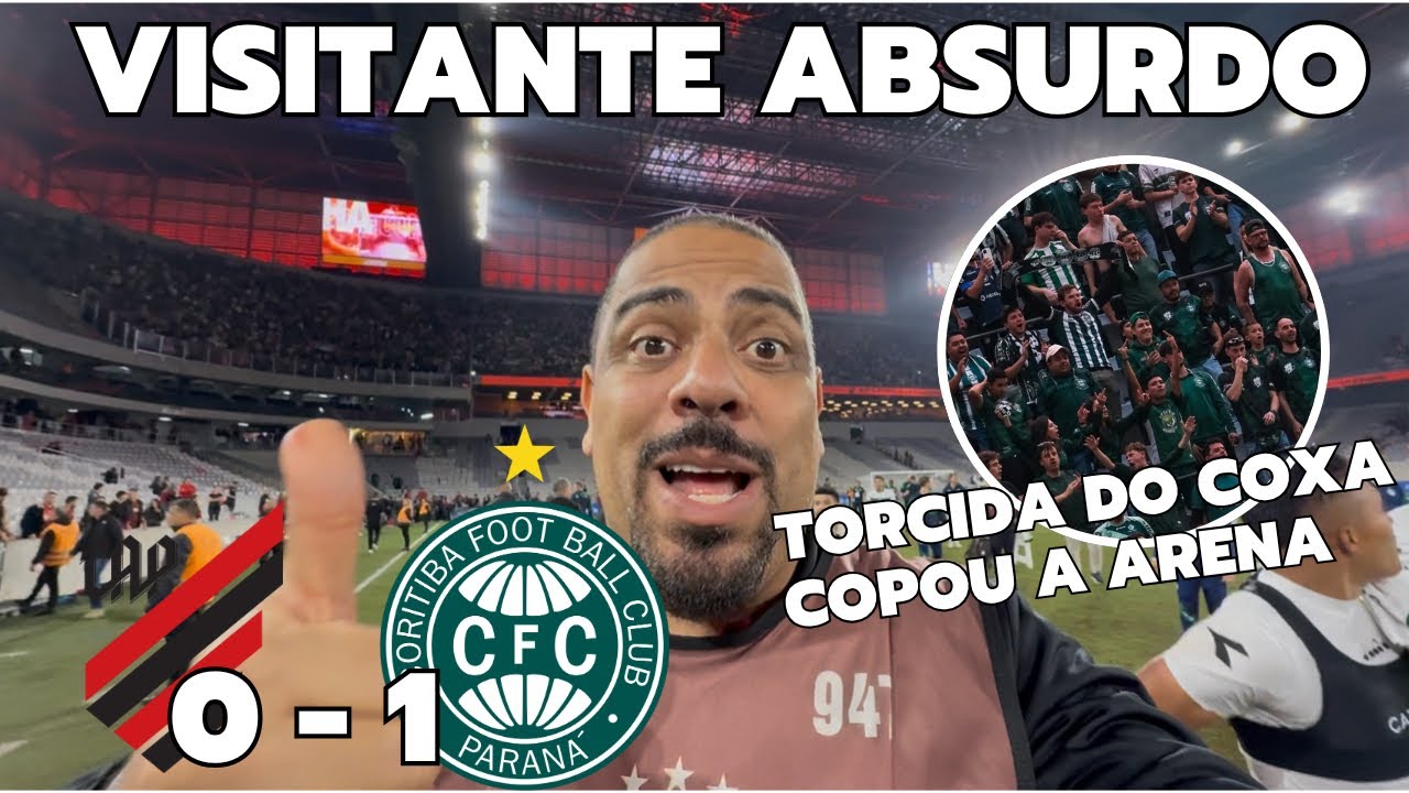 O COXA CALOU A BAIXADA! GOLAÇO HISTÓRICO E LIDERANÇA NO ATLETIBA  - ATHLETICO PR 0 x 1 CORITIBA