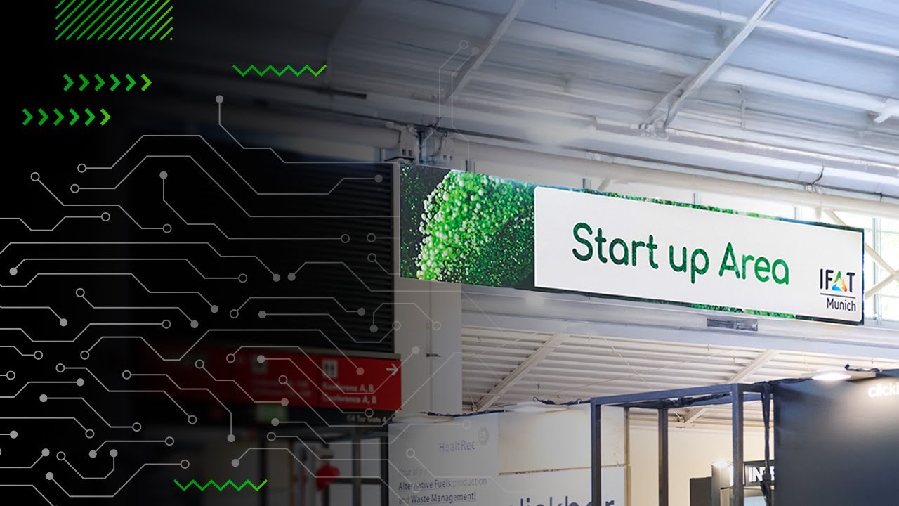 IFAT Munich Startup Area - Reasons for visiting