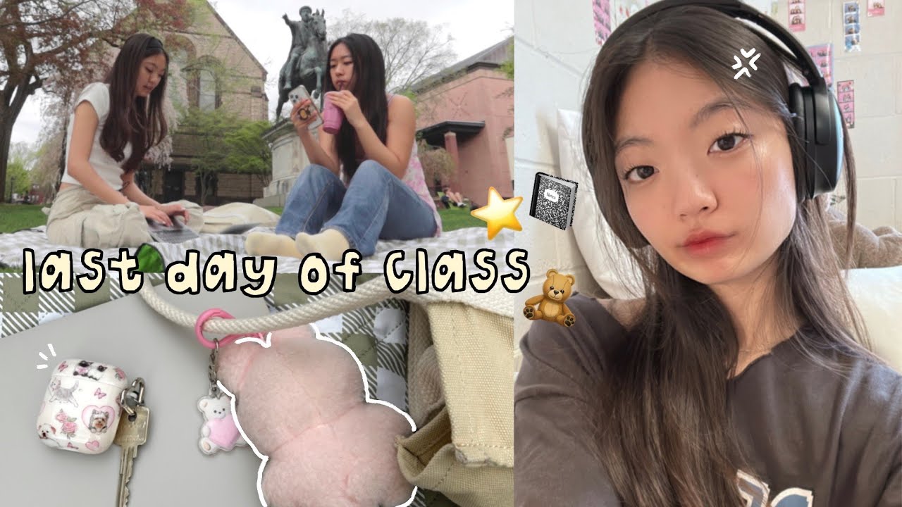 my last day of class at brown university...