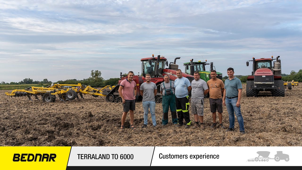 BEDNAR FMT | 3 * Terraland TO 6000 egy táblában
