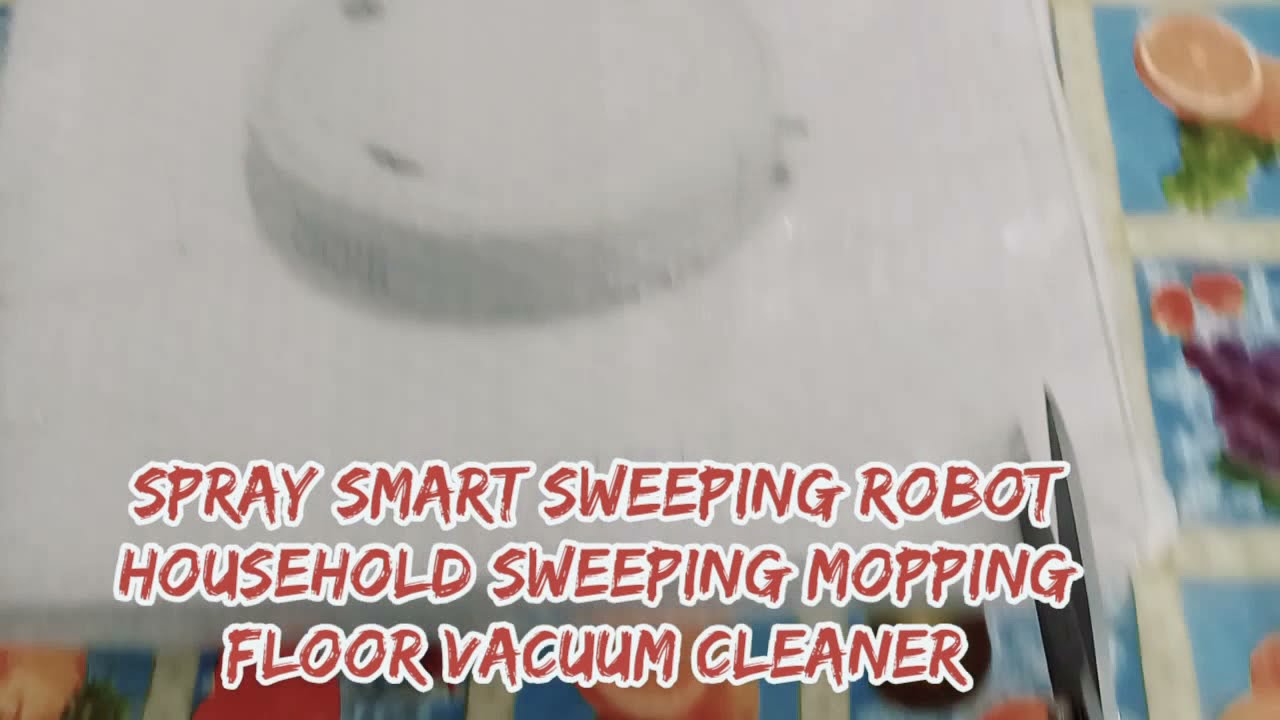 Spray Smart Sweeping Robot Household Sweeping Mopping Floor Vacuum Cleaner + HONEST REVIEW