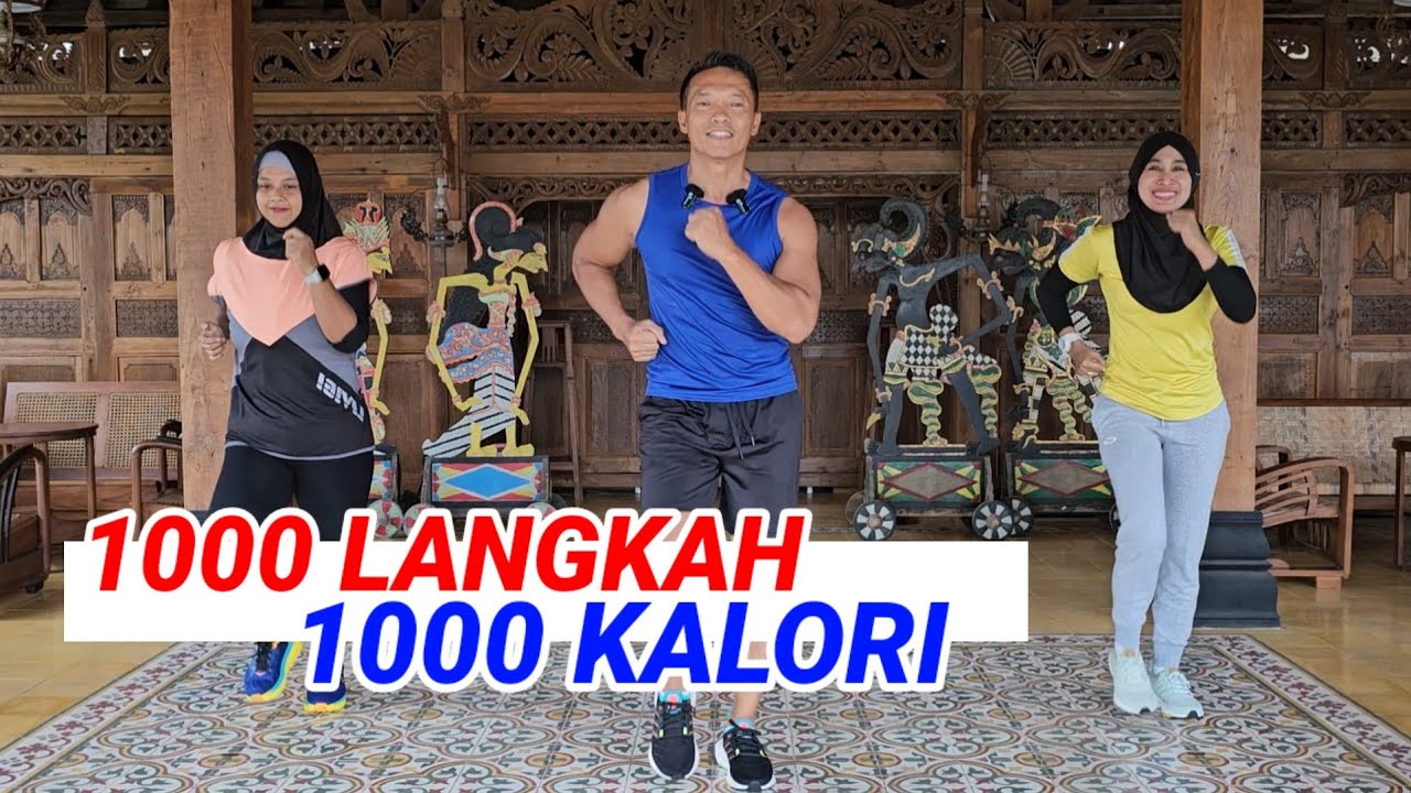 AEROBIK PENURUNAN BERAT BADAN 1000 LANGKAH 1000 KALORI