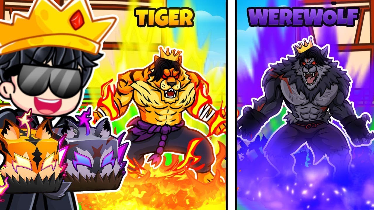 I Got TIGER AND WEREWOLF FRUIT in Blox Fruits Roblox (Leopard Rework)