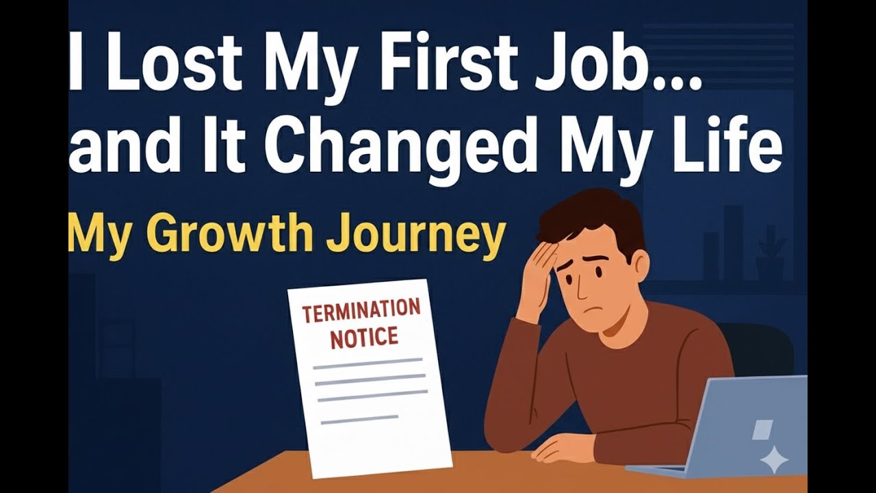 I Lost My First Job… and It Changed My Life   My Growth Journey