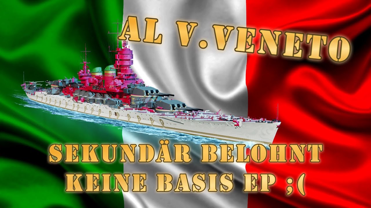 World of Warships Legends - AL V.VENETO - Tier 7 - Unfassbar Spaßig [deutsch/ gameplay]