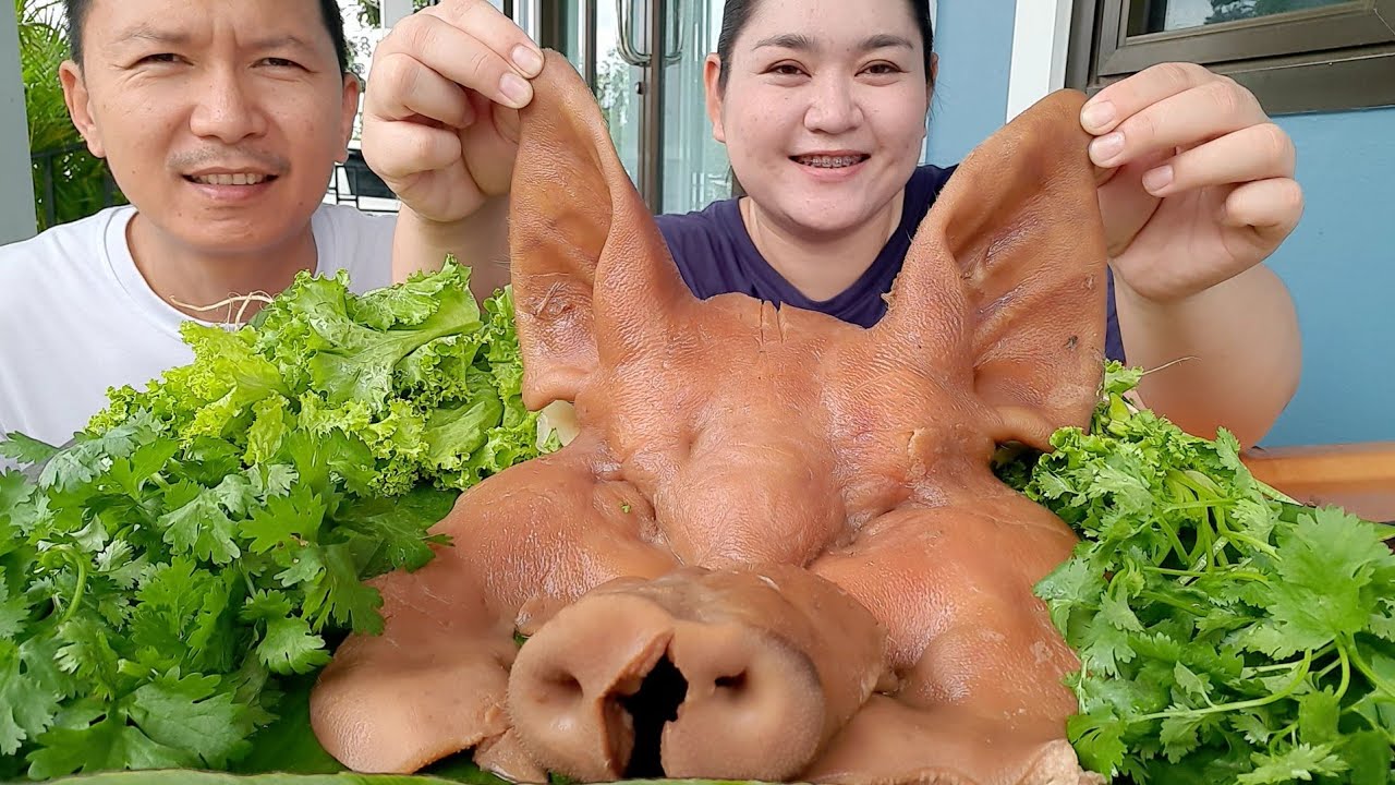 หัวหมูต้มพะโล้ จิ้มน้ำจิ้มซีฟู้ดแซ่บๆ 26  มิถุนายน พ.ศ.2566