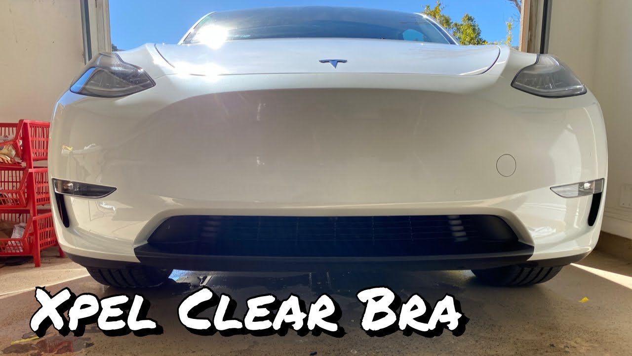 Tesla Model Y - Xpel Paint Protection Film Installation