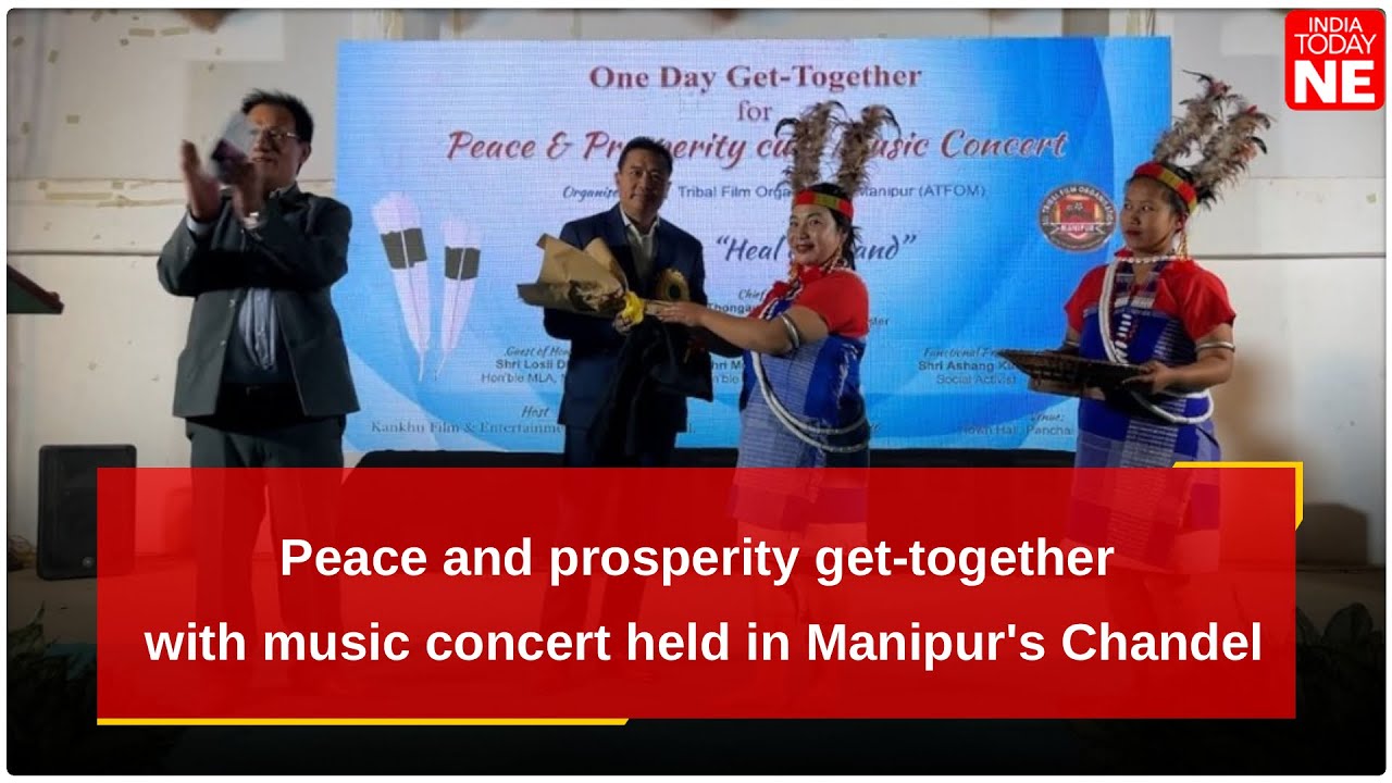 ‘Heal Our Land’: Peace and prosperity get-together with music concert held in Manipur's Chandel