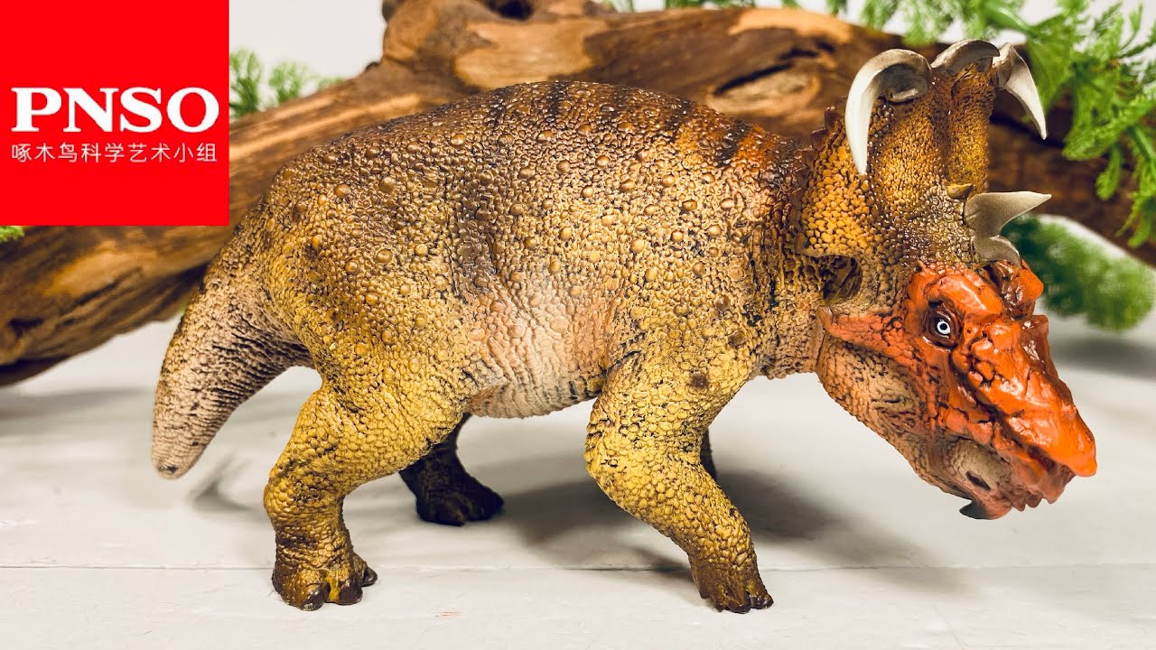 PNSO 2020 Pachyrhinosaurus “Brian” Review!!! Prehistoric Animal Models #30