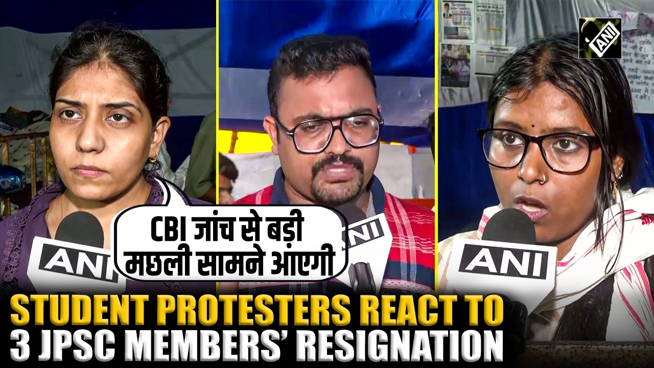 Jharkhand JPSC-JSSC Protest: Protesters React to Resignation of Three JPSC Members