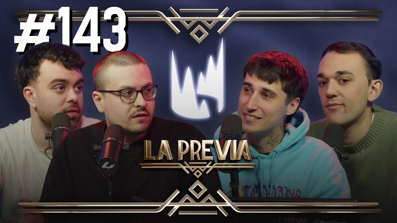 LA PREVIA 143 | SHIRO | RECTA FINAL DEL LEC VERSUS, COMUNICADO DE FNATIC Y CHAT DE VOZ EN EL LOL