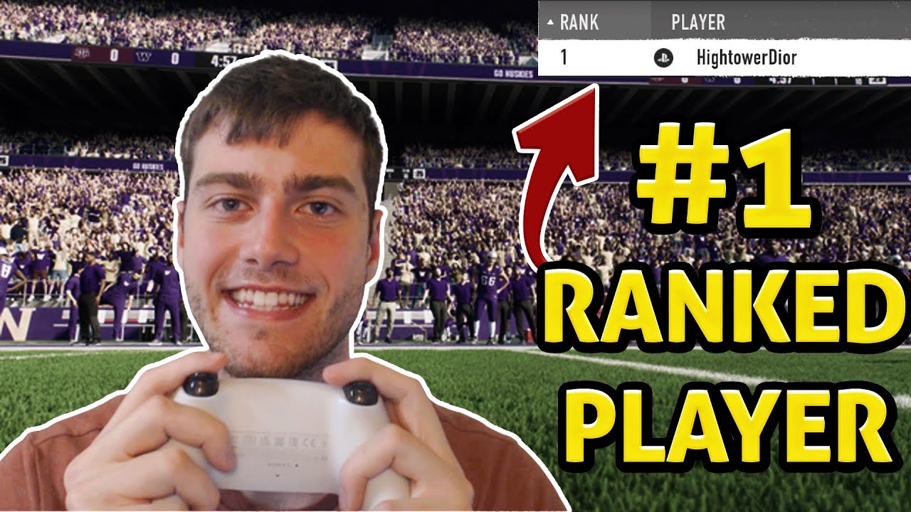 We Played the #1 CFB25 Ranked Player IN THE GAME OF THE YEAR!