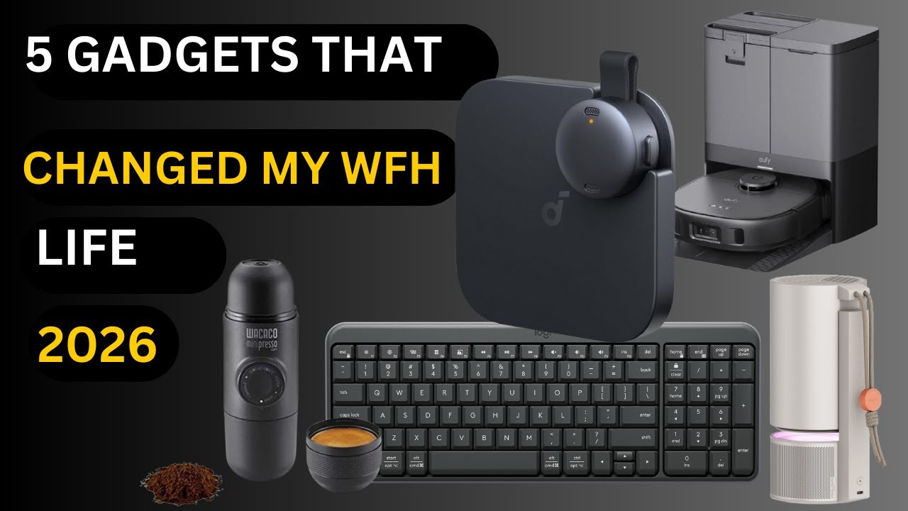 5 Amazon Gadgets That Will Change How You Work From Home 2026