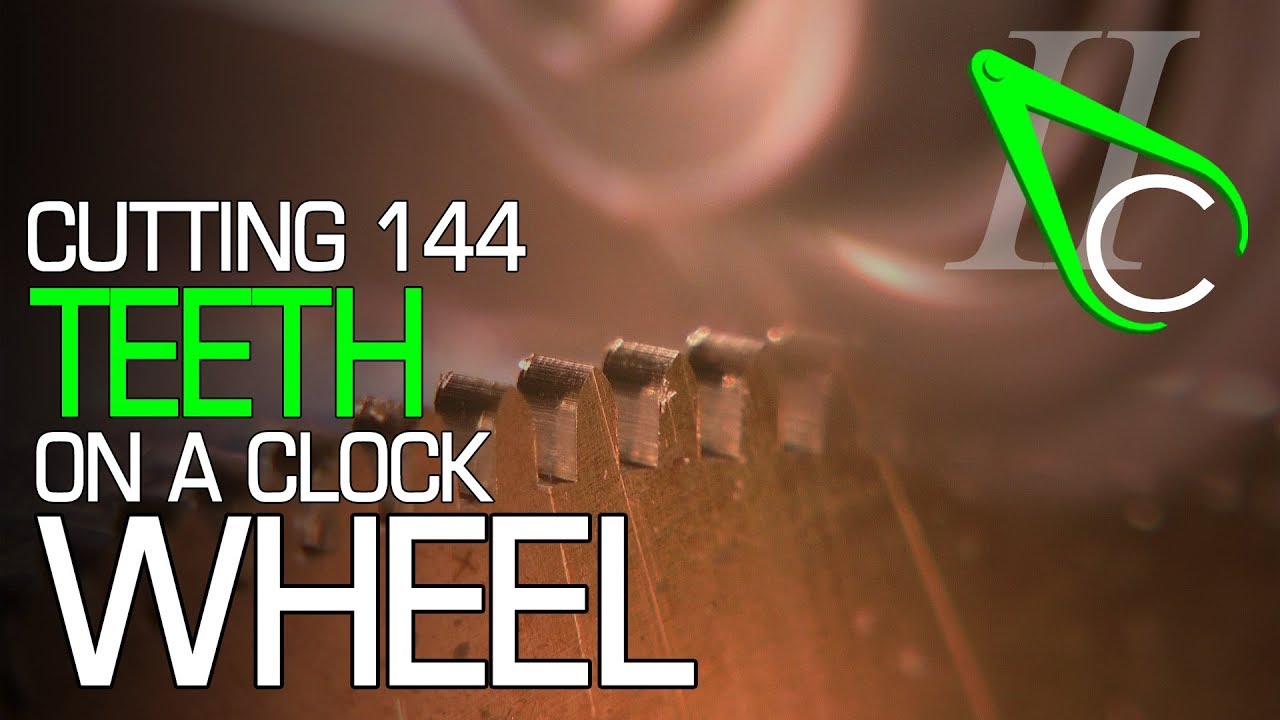 Cutting 144 Teeth on a Clock Wheel