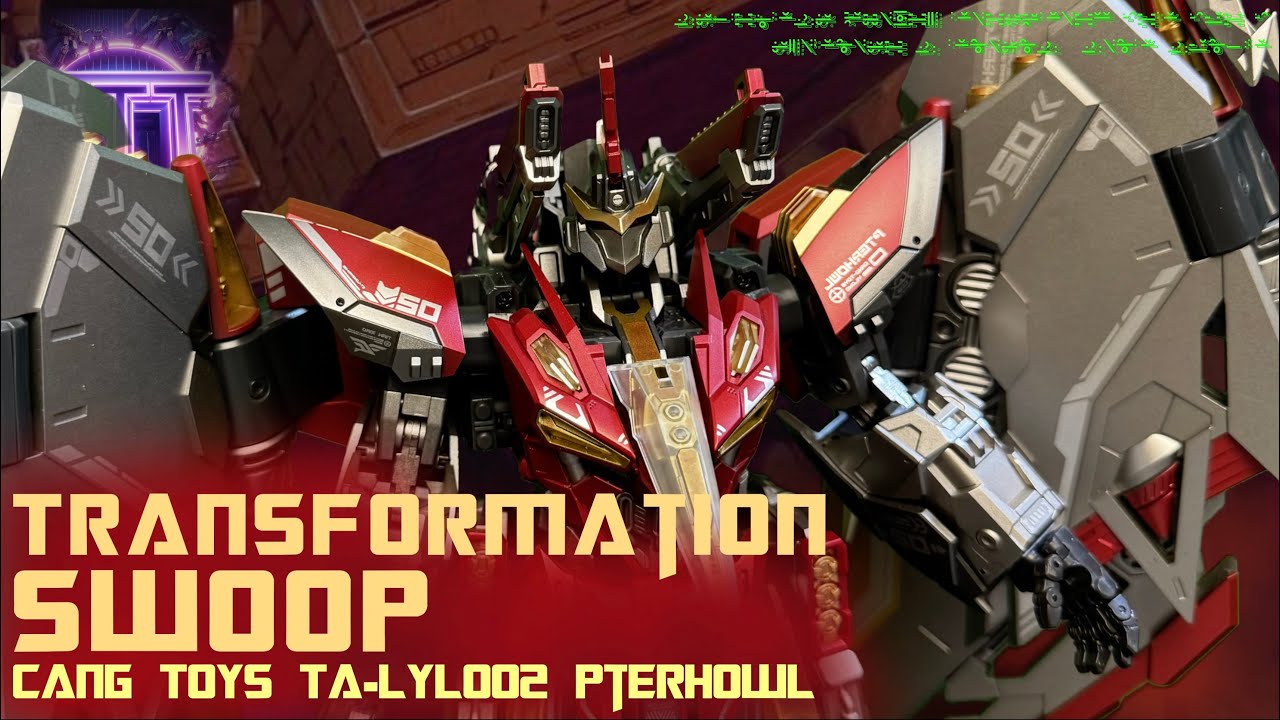 Transformation: Cang Toys TA-LYL002 Pterhowl (Swoop) - ToyTesterTeo Masterpiece Toy Collection