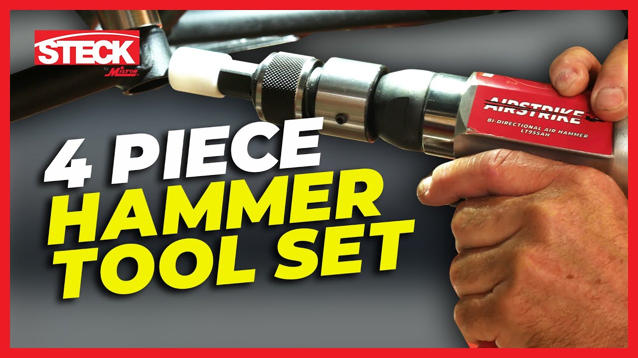 Air Hammer Punch Non-Marring & Impact Socket Compatible with Ball Retainer
