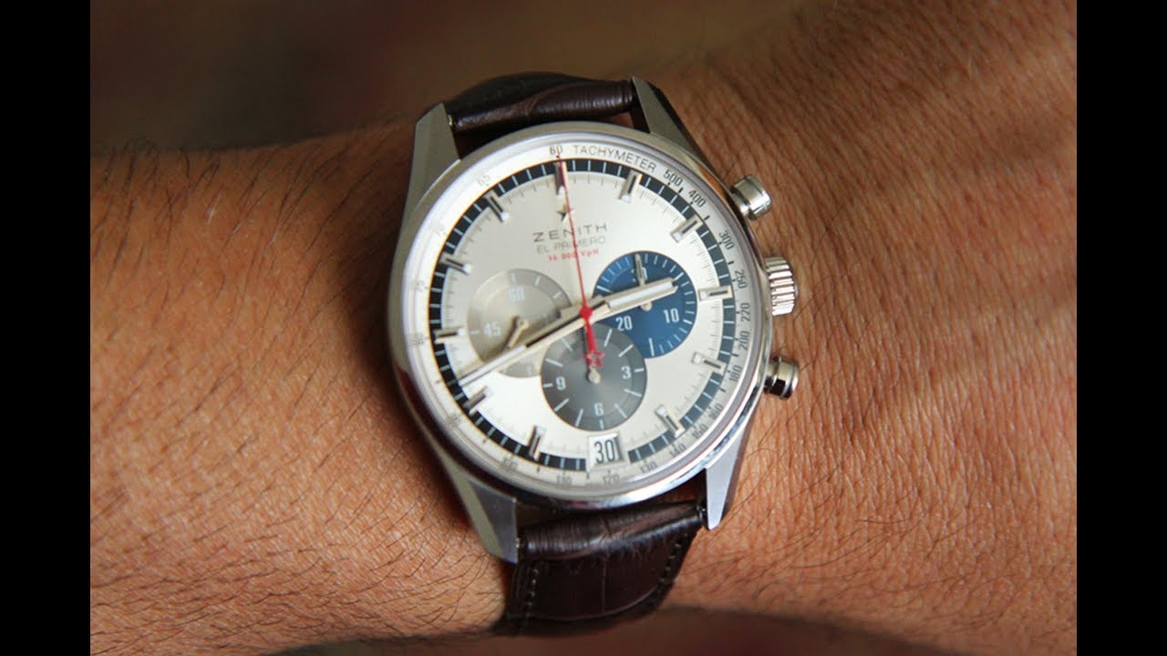 Review of the Zenith El Primero Chronomaster 42mm 36000vph tri-color