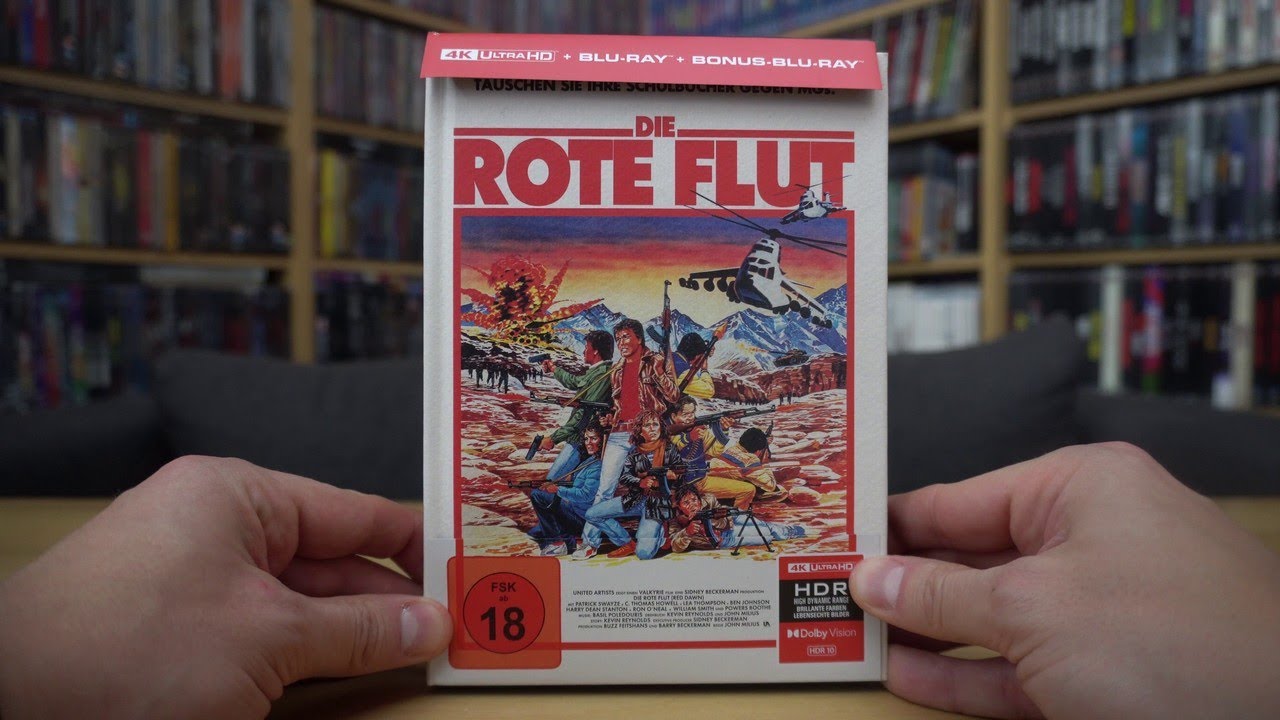DIE ROTE FLUT (DT 4K UHD Blu-ray Mediabook) / Zockis Sammelsurium Nr. 5036