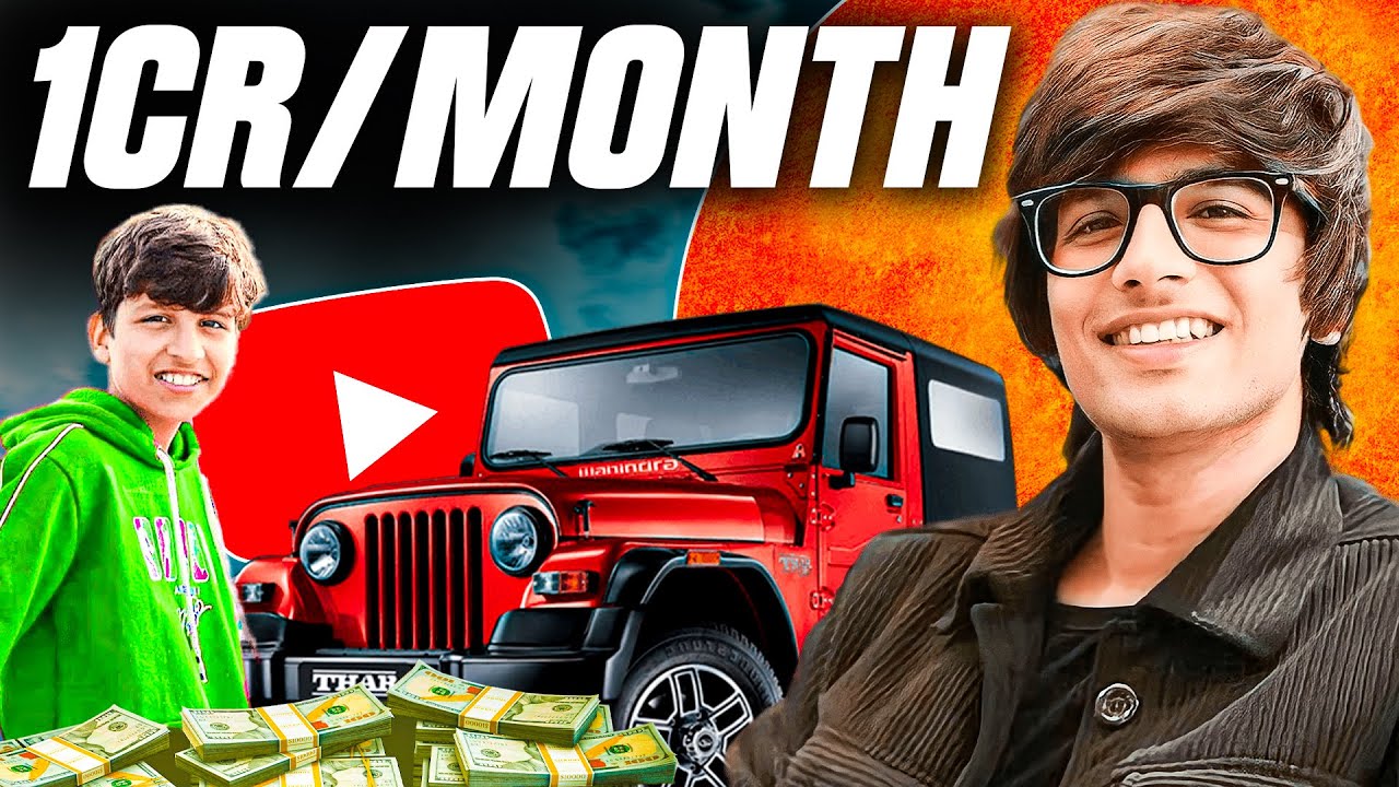 How Sourav Joshi Earns Crores per MONTH through youtube (Genius Strategy)