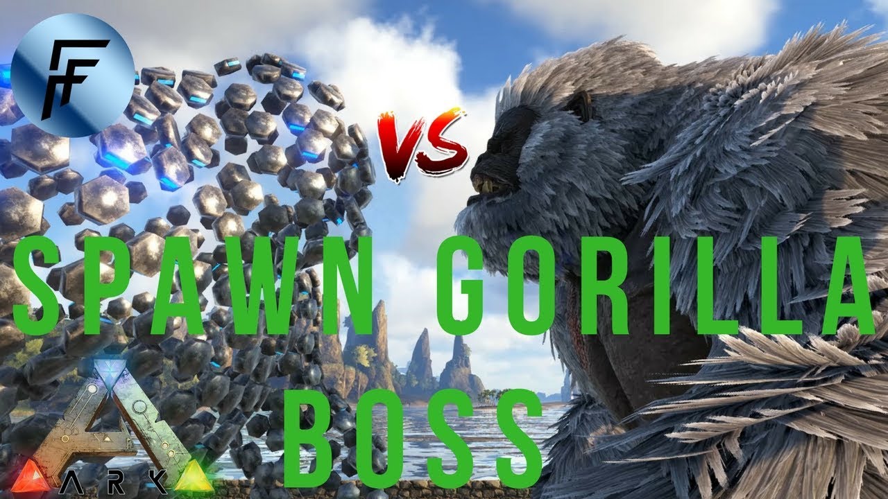 Spawn all Gorilla Bosses! - ARK: Survival Evolved