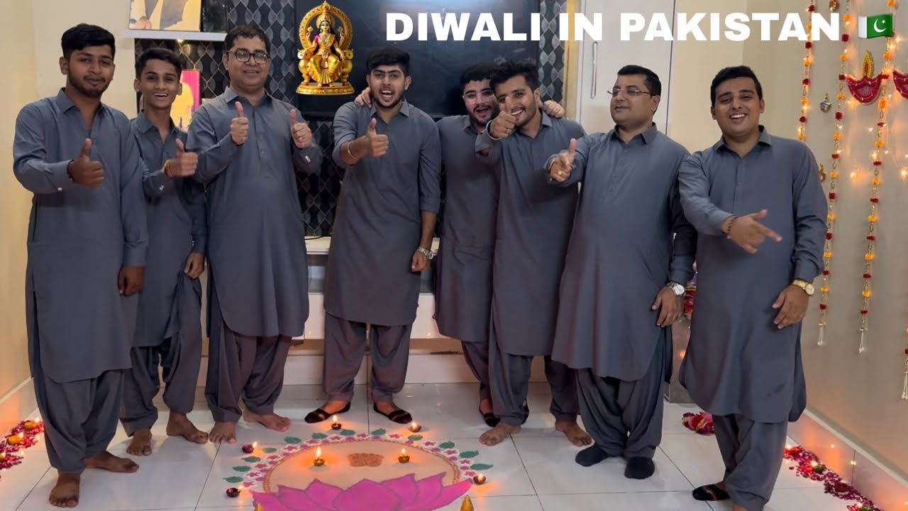 How Hindus Celebrate Diwali in Sindh Pakistan 🇵🇰 | festival of lights 🪔 2k25 | Happy Deepawali ❤️