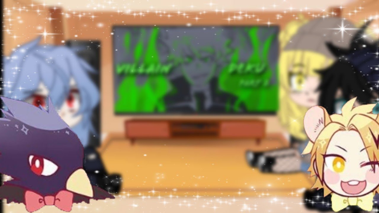||~L.O.V react to villain Deku~||_[mha]