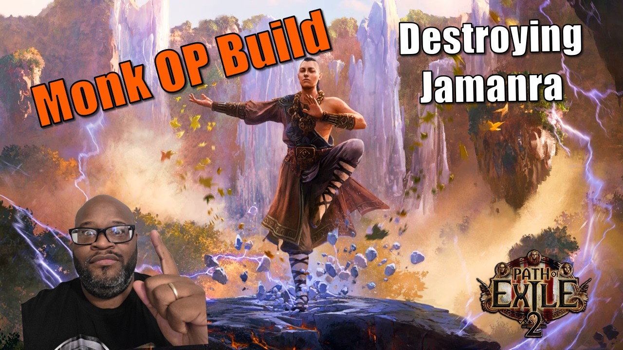 POE 2 Monk Build ( 0.4.0 Update) Jamanra Fight