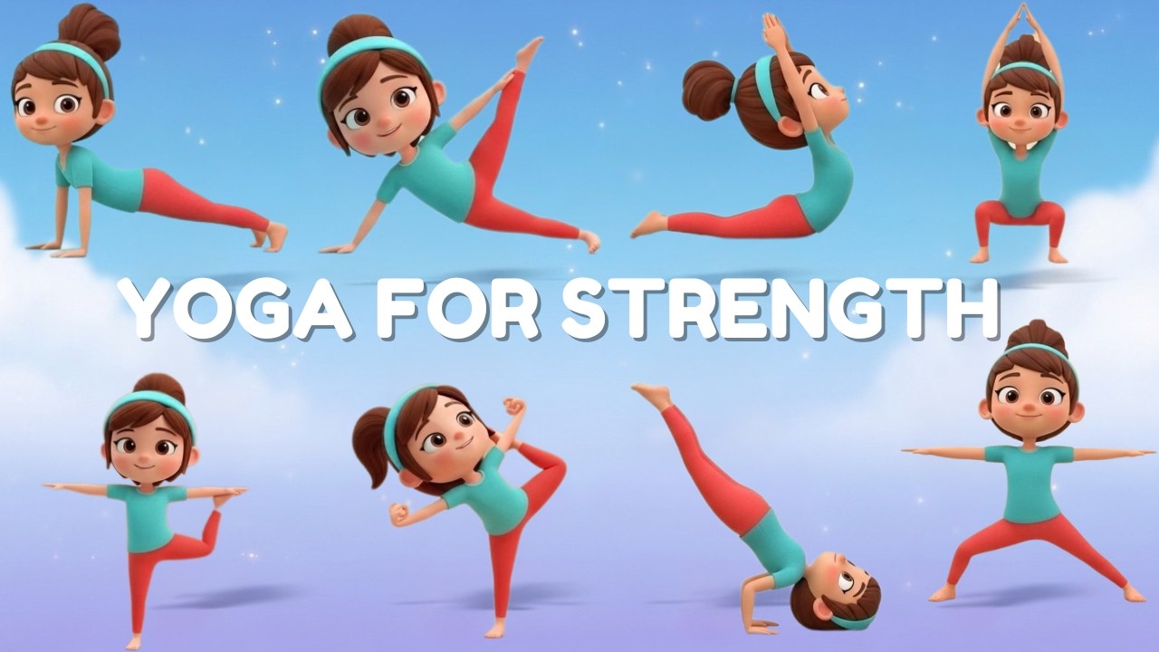 Yoga for Strength | Build Core Strength & Stability for kids