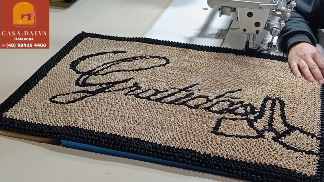 Tapete de frufru GRATIDÃO 🙏- esse modelo é certo a venda fácil dele
