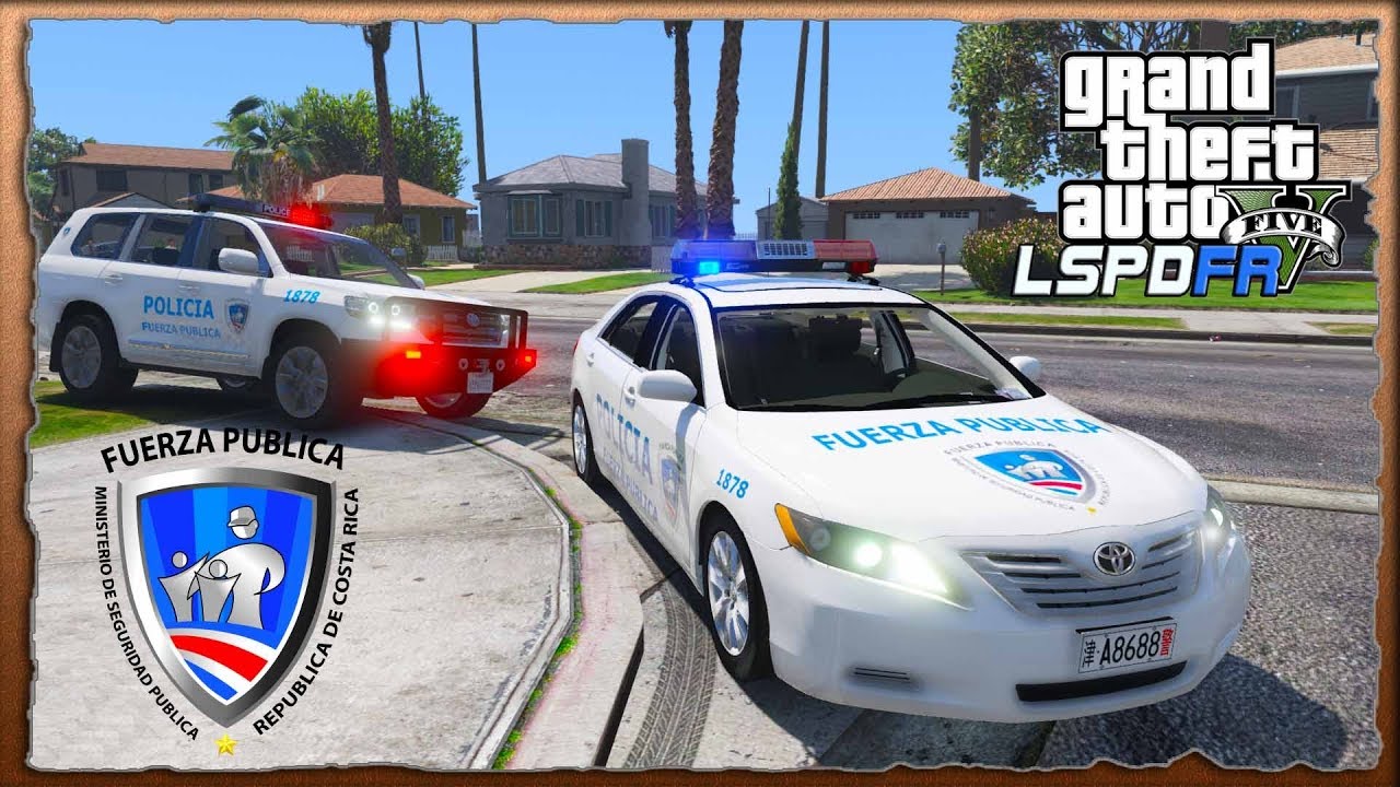 🚔 LSPDFR | DÍA 486 |  PORFIN!!! POLICIA DE COSTA RICA!!!  - EPISODIO MUY TENSO